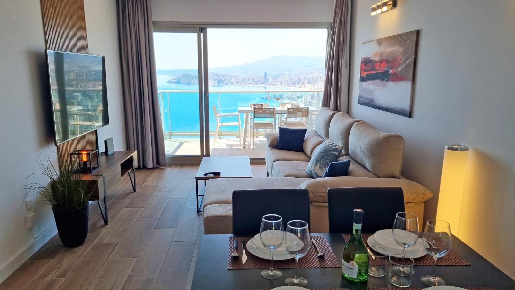 Skyscraper Apartment With Panoramic Views - Floor 38 ベニドルム エクステリア 写真
