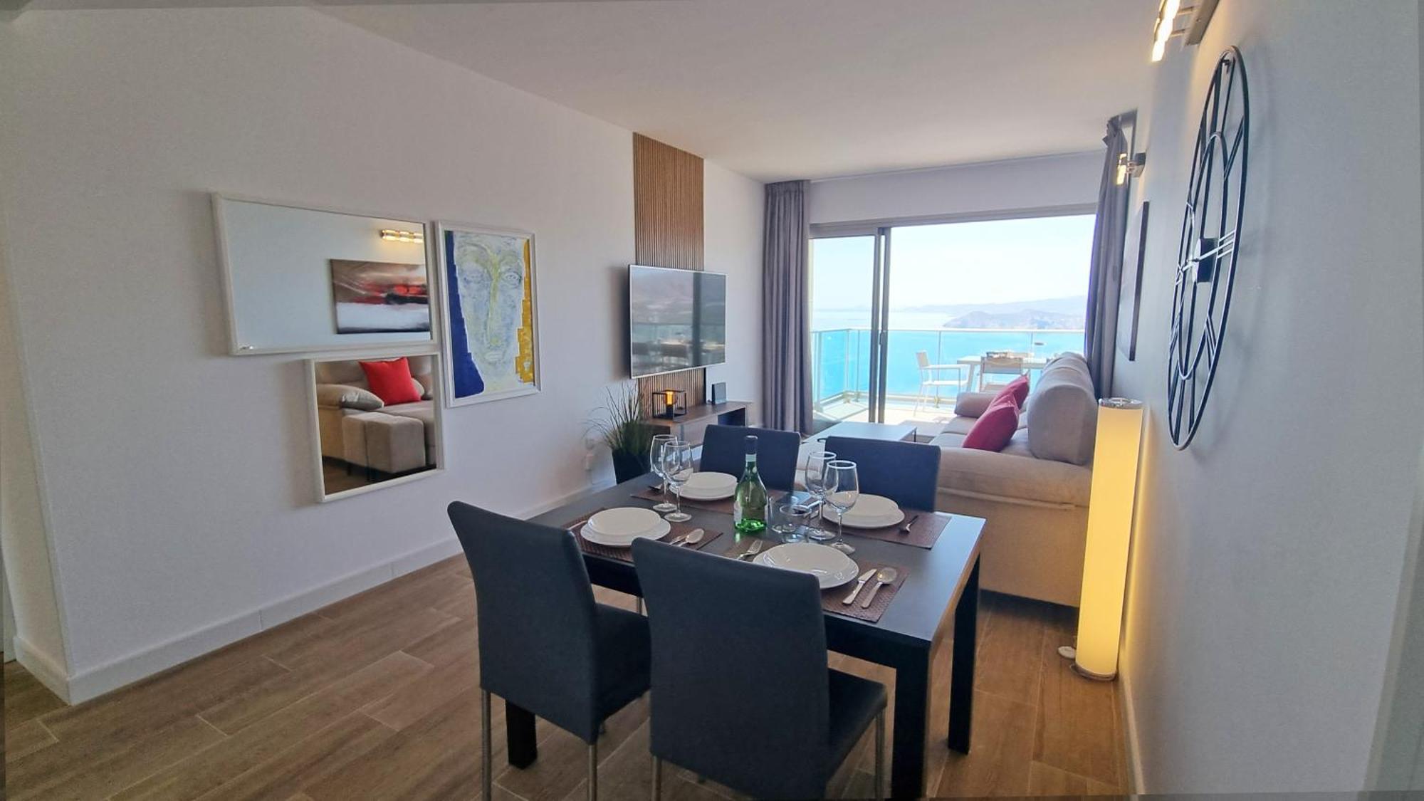 Skyscraper Apartment With Panoramic Views - Floor 38 ベニドルム エクステリア 写真